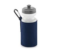 Child's water bottle and bottle holder Quadra Bleu TU