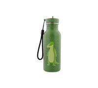 Child's water bottle - TRIXIE - Mr Alligator - 500 ml - Stainless steel - Easy to open spout