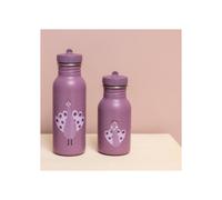 Child's Water Bottle - TRIXIE - Mrs Peacock - 350 ml - Stainless Steel - Pink