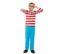 Childs Wheres Wally Deluxe Book W ancy Dress Costume