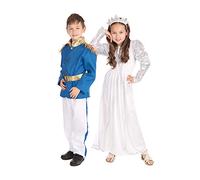 Child's White Princess Bride Fancy Dress costume! Medium 122-134cms 5-7 years