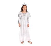 Child's White Princess Bride Fancy Dress Costume! Small 110-122cms 3-4 years