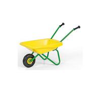 Child's Yellow and Green Red Metal & Plastic Wheelbarrow Green