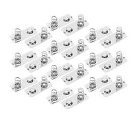 CHILDWEET 100pcs Aa Battery Contact Springs Negative to Positive Conversion Plates for Remote Control Flashlight Power Bank Battery Holders Precision Fit Spacer Clips for Electronics Repair