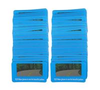 CHILDWEET 100pcs Polarized Sunglasses Testing Cards for Opticians and Retail Displays, Portable Paper Lens Tester Accessories Versatile Application for Checking Polarized Glasses