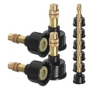CHILDWEET 10pcs Brass Mister Nozzles Head Spray Nozzles Replacement for Garden Sprayer Hand Held Pressure Water Mister Bottle Black Fine Mist Spray Versatile Indoor and Outdoor Use Suitable