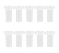 CHILDWEET 10pcs Plastic Hinge Bushing for Fridge Door Replacement 7mm White Pivot Hinge Bushing Sturdy Plastic Material for Home Fridge Door Repair