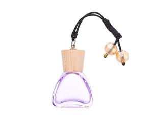 CHILDWEET 12ml Glass Perfume Bottle Pendant for Car Hanging, Delicate Appearance Car Decoration and Relax Mind and Body Features, Suitable for Kitchen and Office Use