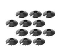 CHILDWEET 12pcs Trekking Pole Accessories Snow Baskets Plastic 14mm Hole Ultralight Wear-resistant Rapid Installation for Hiking Stick Parts in Snowy and Muddy Terrain