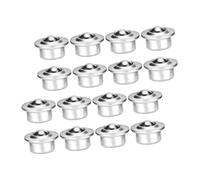 CHILDWEET 16pcs Roller Transfer Bearings for Furniture Casters Easy Installation Suitable for Various Including and Tile