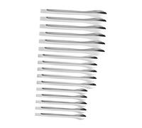 CHILDWEET 18Pcs Lipstick Spoons Toner Spoons for Makeup Application Cosmetic Packaging Comfortable Grip Tools for Women for Lipstick Subpackaging Sampling