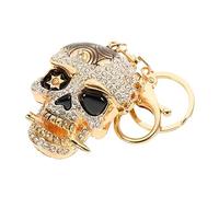 CHILDWEET 1pc Stylish Skull Diamond Key Pendant Unique Handbag Ornament for Car Keys Lightweight Compact Keychain for Decor for Friends Family