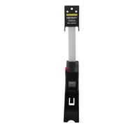 CHILDWEET 2 Meters Retractable Height Ruler Portable Growth Chart Wall Labels Black Abs/PVC Measuring Tool for School and Hospitals