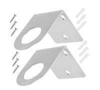 CHILDWEET 2 Sets Metal Faucet Bracket Wall Mount Tap Holder for Water Purifier Space Saving Design with Easy Installation Suitable for Kitchen and Bathroom Includes Dual Temperature Faucet