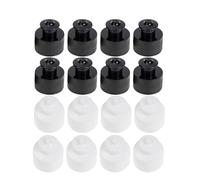 CHILDWEET 20Pcs Sports Water Bottle Caps Push Pull Plastic Bottle Lids 28Mm Thread Leakproof Pull-Type Replacement Caps for Outdoor Hydration