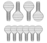 CHILDWEET 24pcs Rotating Fork Screws Bbq Barbecue Tool Barbecue Charcoal Grills Tool Thumb Screws Bbq Stove Accessories Silver