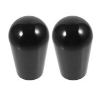 CHILDWEET 2pcs Black Plastic Beer Tap Handles Keg Faucet Handles Reusable Beer Tower Accessories for Home Bar and Kitchen Taps