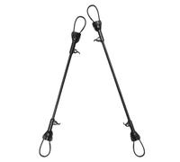 CHILDWEET 2pcs Boys and Girls Stroller Connector for Twin and Single Baby Strollers, Adjustable Openings with Easy Connection, Sturdy Iron Pipe and Plastic Material, for Toddler Outings