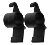 CHILDWEET 2Pcs Car Trunk Umbrella Holder Hooks, Auto Hook Hangers for Car Boot Storage, Multifunctional Small Hanging Brackets for Umbrella and Towel Organizing