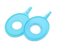 CHILDWEET 2pcs Convex Concave Lens for Physics Optics Experiments Optical Lenses with Uniform Light Transmission Portable Science Teaching Kit for Refraction and Imaging Demonstrations in