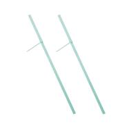 CHILDWEET 2pcs Growth Chart Wall Hanging Height Measuring Rulers Portable Plastic Height Measurement Tool for Adults Clear Growth Record and Space-Saving Design