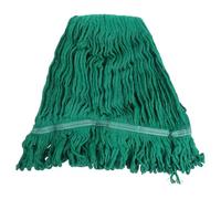 CHILDWEET 2pcs Industrial Cotton Mop Head Replacement Floor Cleaning Refills for Kitchen Bathroom Bedroom Reinforced String Design Fit for Hard Floors Easy to Wash and Replace