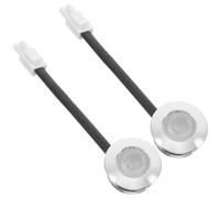 CHILDWEET 2pcs LED Light Replacement for Range Hood Sealed Design for Cooking Area Easy Operation Kitchen Cabinet Lighting Compact Stylish Bulbs for Under Cabinet Use