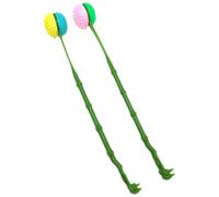 CHILDWEET 2pcs Lightweight Plastic Back Scratcher and Massage Hammer Set, Easy to Carry and Store, for Body Scraping and Itch Relief at Home Or Outdoors