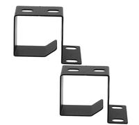 CHILDWEET 2pcs Metal Cable Manager Ring for Server Rack with Secure Snaps and Arc-shaped Channels, Vertical Cord Management Rack Preventing Cable Damage for Recording Equipment and Fiber