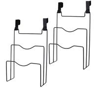 CHILDWEET 2Pcs Over The Door Pot Lid Holder Cutting Board Organizer Kitchen Cabinet Storage Rack for Pan Lids and Chopping Boards