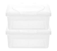 CHILDWEET 2pcs Portable Wipes Dispenser with Dustproof Protection Refillable Plastic Wet Wipe Holder for Travel and Kitchen 1400ml Large Capacity Storage Box