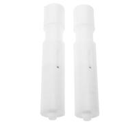 CHILDWEET 2pcs Replacement Roll for Toilet Box with Spring Loaded Plastic Rod, Simple Tissue Holder Insert for Bathrooms and Hotels, Sturdy Toilet Paper Holder Roller Accessory
