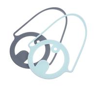 CHILDWEET 2pcs Silicone Drink Cup Carrier Strap for Coffee Tea Bottles Elastic Portable Holder for Hot Beverages Protective Milk Tea Cup Sleeve Durable and Stylish Design Random Color
