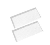 CHILDWEET 2pcs Stainless Steel Grid Ruler for Diamond Art Tools with Accurate Positioning and Wear-resistant Metal Precision Markings, for Beads and Rhinestone Crafting in Studios