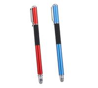 CHILDWEET 2pcs Stylus Pen High Precision Stylus Disc Design for Effortless Writing Reduces Fingerprints Bright Red