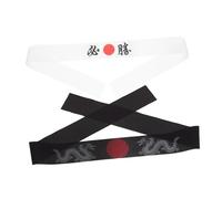 CHILDWEET 2pcs Traditional Samurai Headband Karate Hat Japanese Festival Accessory for Ninja Costume