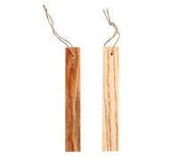 CHILDWEET 2pcs Wood Fire Starter Sticks Pine Wood Camping Fire Starter with Burn up Heat and Convenient Suspension for Bush Craft and Outdoor Activities