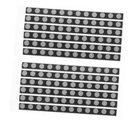 CHILDWEET 2sheets High Reflective Strip Dots Markers for Precision Optical Scanning Accurate Tracking Dots round Reflective Markers for Scanner Use