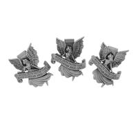 CHILDWEET 3pcs Angel Visor Clip Car Blessing Charm Guardian Angel Car Accessory Inspirational Religious Travel Ornament for New and Teen Drivers Family Safety