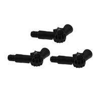 CHILDWEET 3pcs Telescopic Pole Adapter Extension Set with Hinge Tip, Threaded Mop and Window Cleaning Accessories for Household Dusting and Paint Brush Holder Use