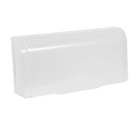 CHILDWEET 4-Gang Self Adhesive Outdoor Socket Cover, Waterproof Plastic Electrical Outlet Protector with Easy Installation for Bathroom and Outdoor Use, Splashproof Wall Socket Protection