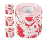 CHILDWEET 4 Rolls Halloween Toilet Paper for Bathroom Farm Bathroom Decor Girl Halloween Party Supplies Novelty Toilet Paper Funny
