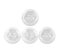 CHILDWEET 4Pcs Baoding Balls 4Cm Crystal Hand Massage Balls with Dragon Pattern for Hand Exercise and Stress Relief, Glass Relaxing Massage Handballs for Muscle Training and Finger Therapy