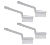 CHILDWEET 4Pcs Groove Gap Cleaning Brush with Ergonomic Handle and Lightweight Plastic Design for Efficient Cleaning of Toilet Grooves, Window Tracks, and Bathroom Crevices
