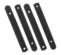 CHILDWEET 4pcs Retractable Belt Stanchion Buckle with Locking Clip for Extendable Traffic Barriers Crowd Line Control and Fence Accessories Easy Installation for Railing Caution Lines and