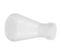 CHILDWEET 500ml Plastic Conical Erlenmeyer Flask with Lid for Laboratory Use Featuring Excellent Transparency and High Temperature Resistance for Science Experiments and Student Learning