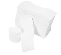 CHILDWEET 500pcs Self Adhesive Paper Napkin Rings for Party Disposable Napkin Bands for Hotels Restaurants Convenient Silverware Wraps Soft Adhesive Paper