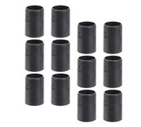CHILDWEET 50pcs Plastic Shelf Clips for Wire Rack Shelving Units Replacement Metal Rack Plastic Shelf Clips Securely Lock onto 5/8" Posts Universal Fit for Dorms