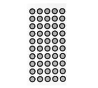 CHILDWEET 50pcs Scanning Markers for Scanners Diffuse Reflection Marker Tracking Dot Stickers Reference Points for Precise Optical Tracking and Scanning in Workshop