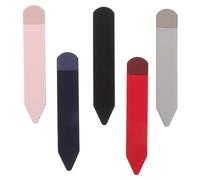 CHILDWEET 5pcs Protective Fountain Pen Cases Secure Storage and Portable Convenience Cloth and PVC Material Pen Pouch Holders for Meetings and Presentations